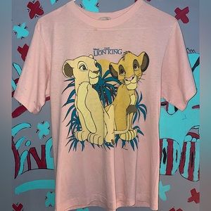 Vintage 90s The Lion King Movie Promo T Shirt M